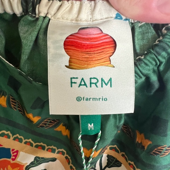 Gorgeous Farm Rio Garden Tapestry maxi dress - Sand, size M, NWT! - Picture 5 of 12